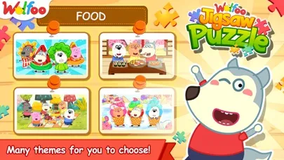 Tangkapan layar Wolfoo Jigsaw Puzzle