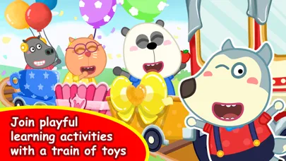 Tangkapan skrin Wolfoo: A Day At School