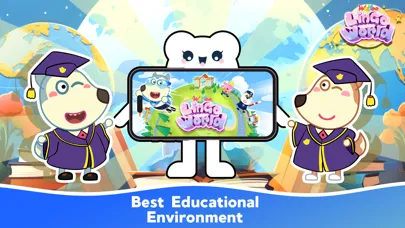 Ảnh chụp màn hình của Wolfoo Lingo World: Education