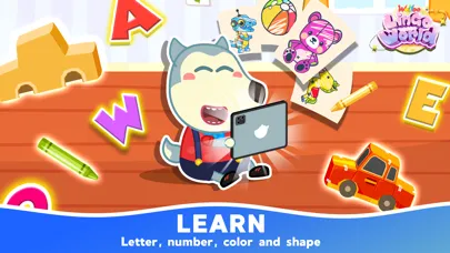 Ảnh chụp màn hình của Wolfoo Lingo World: Education