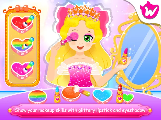 Lucy Princess Makeup, Makeover iPad 应用截图