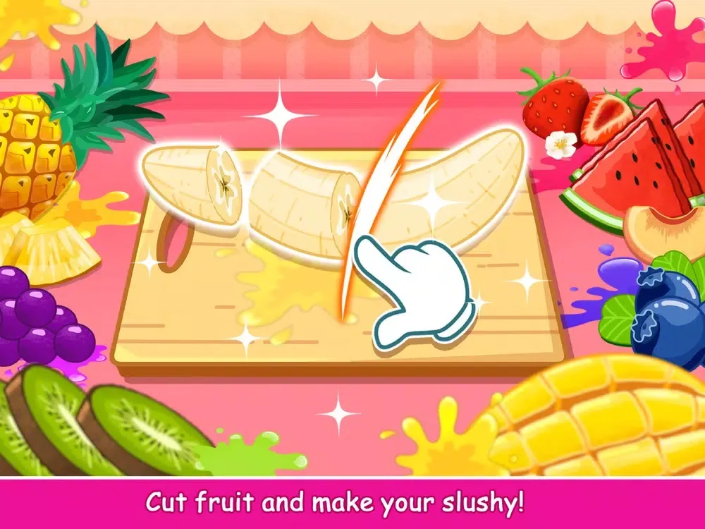 Wolfoo Make Rainbow Slushy iPad  سکرین شاٹس