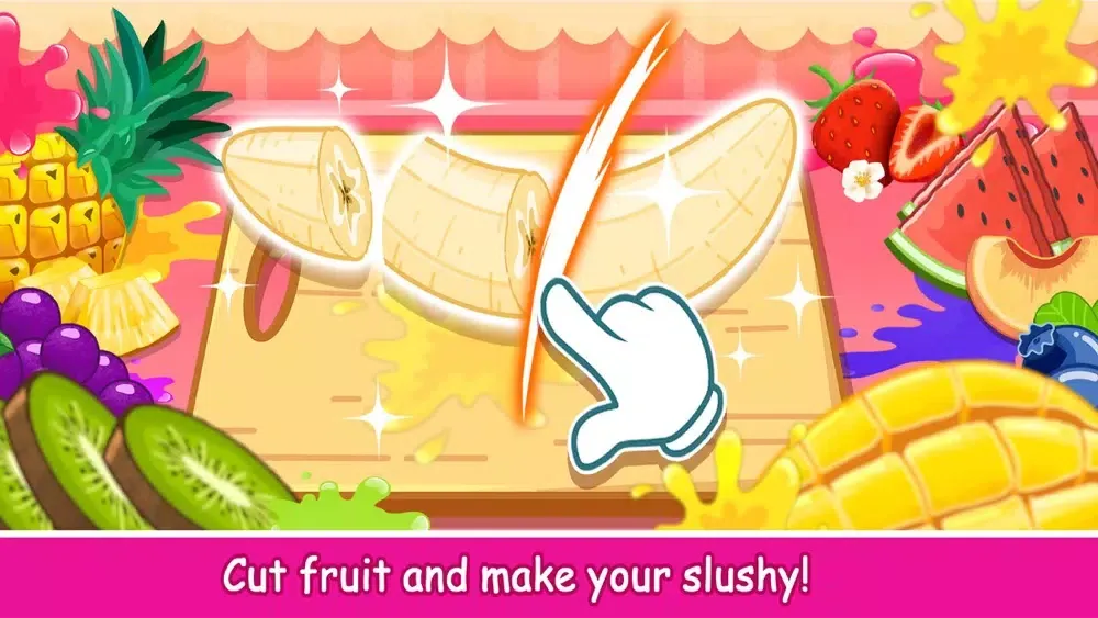 Wolfoo Make Rainbow Slushy سکرین شاٹس