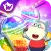 Wolfoo Makes Rainbow Slushy