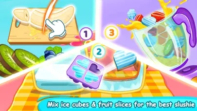 Capturas de pantalla de Wolfoo Make Rainbow Drink