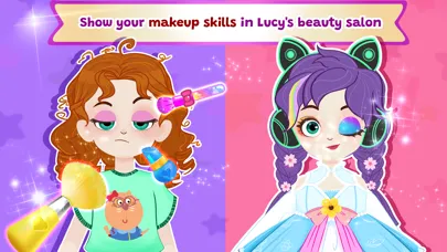 Lucy Makeup: Princess Party Screenshots