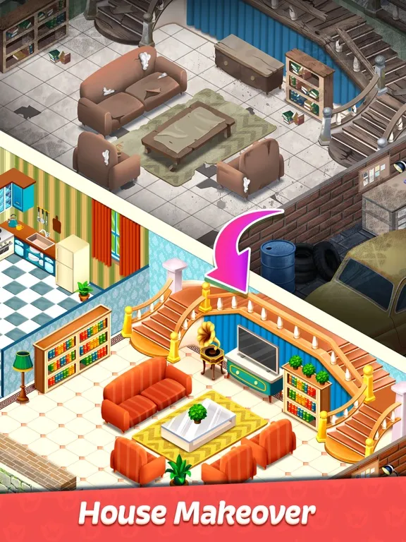 Capturas de tela do Wolfoo Home Renovation Master iPad 