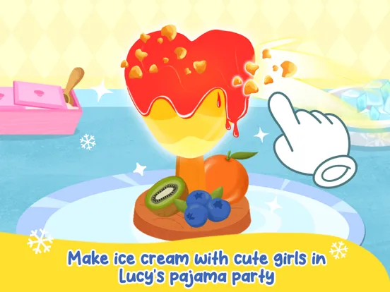 Captures d'écran de Lucy's Pajama Party: Sleepover iPad 