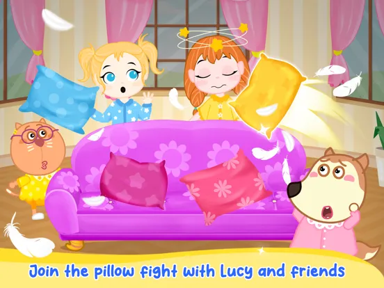 Captures d'écran de Lucy's Pajama Party: Sleepover iPad 
