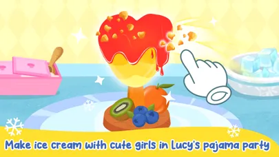 Captures d'écran de Lucy's Pajama Party: Sleepover