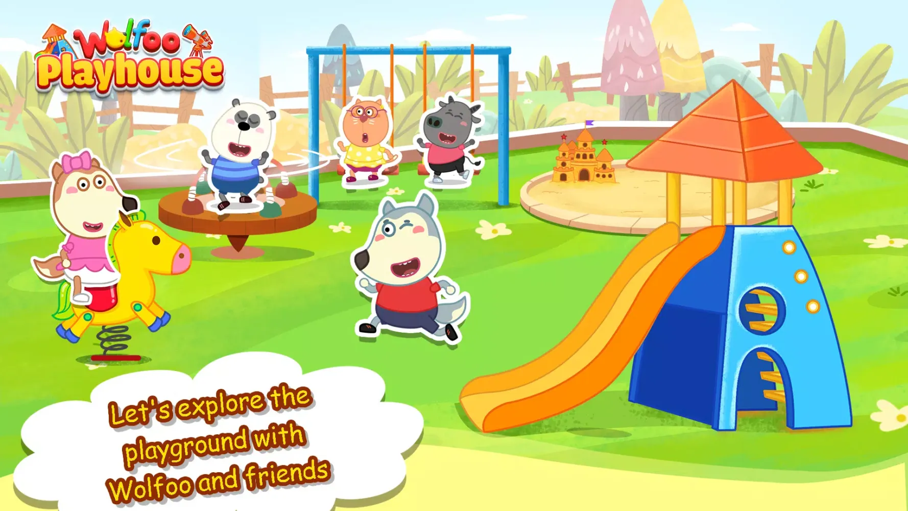 Wolfoo's Play House For Kids Ekran Görüntüleri