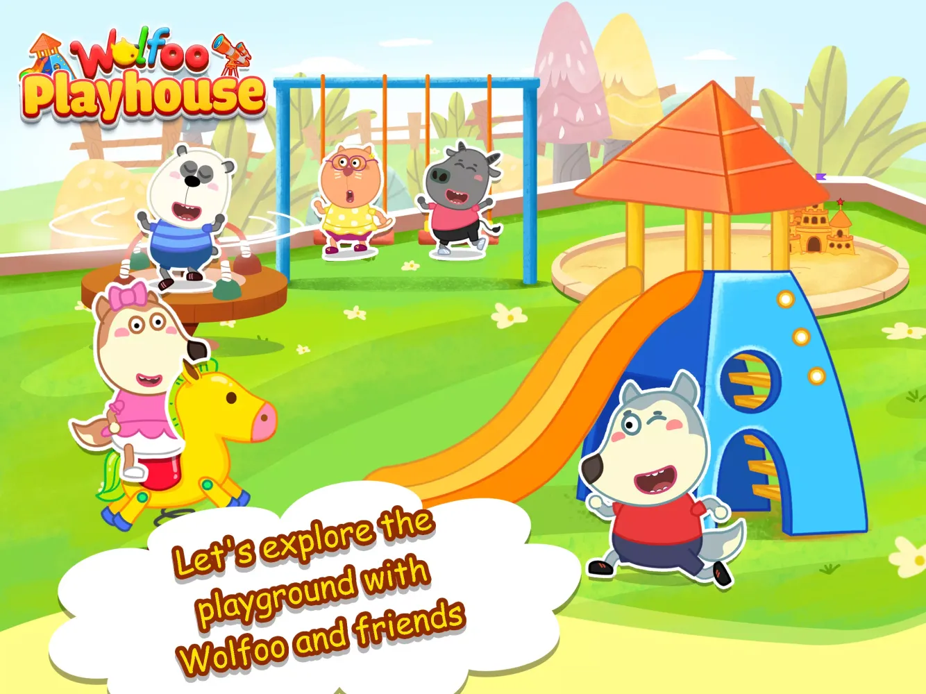 Wolfoo's Play House For Kids Ekran Görüntüleri