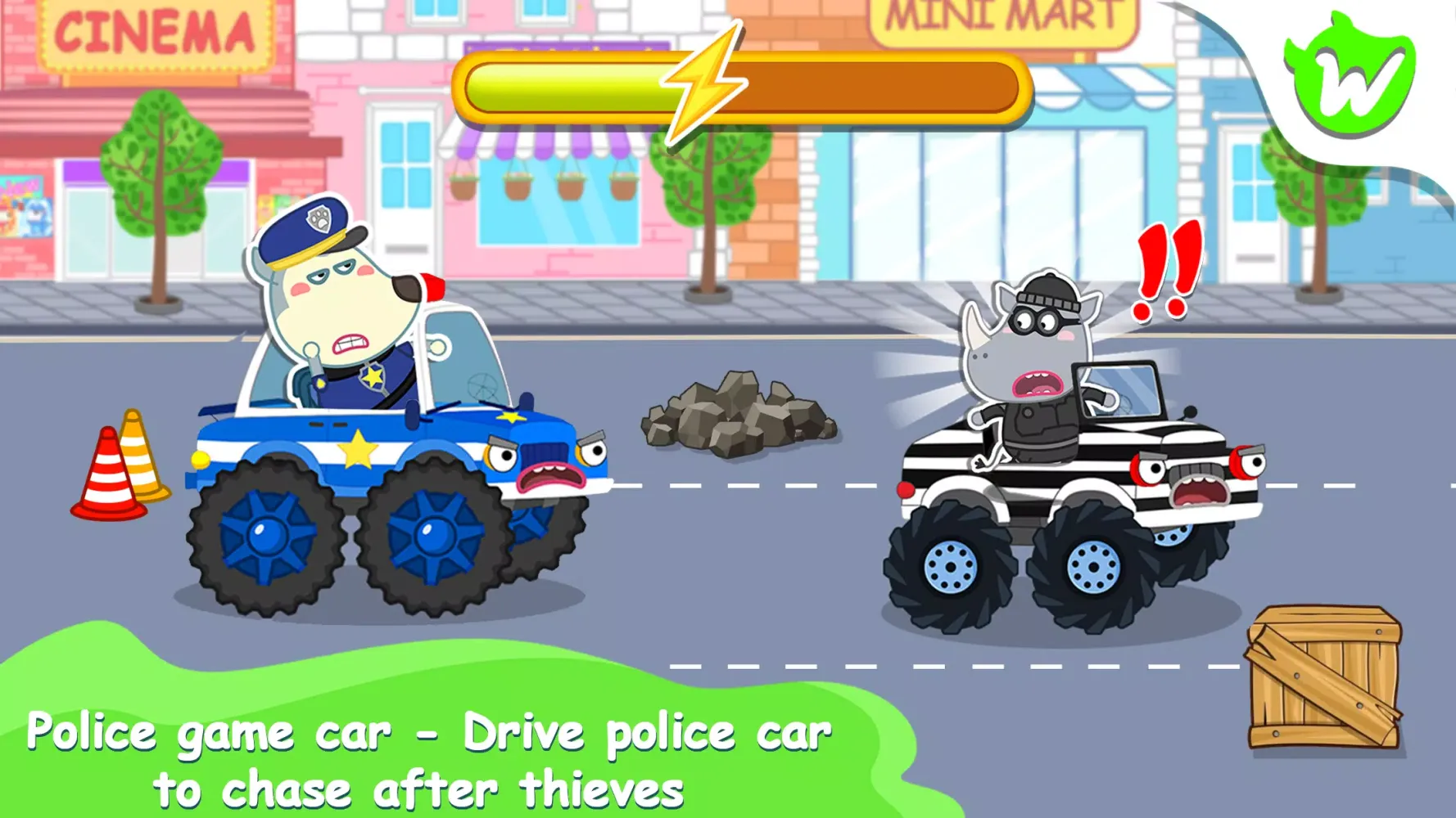 Capturas de pantalla de Wolfoo Police And Thief Game