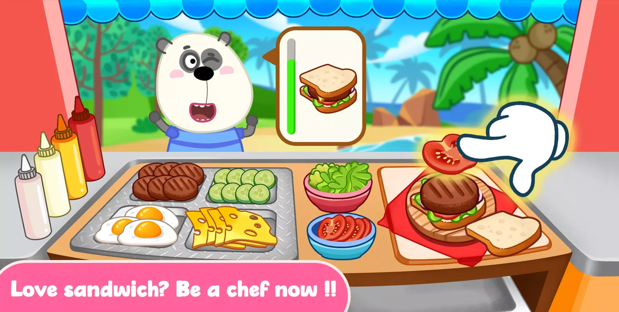 Скриншоты Wolfoo Cooking Game - Sandwich
