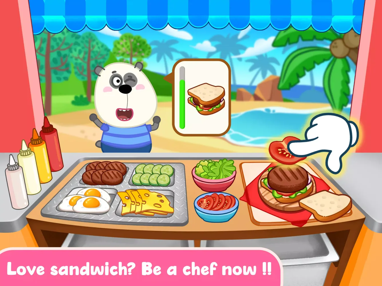 Скриншоты Wolfoo Cooking Game - Sandwich