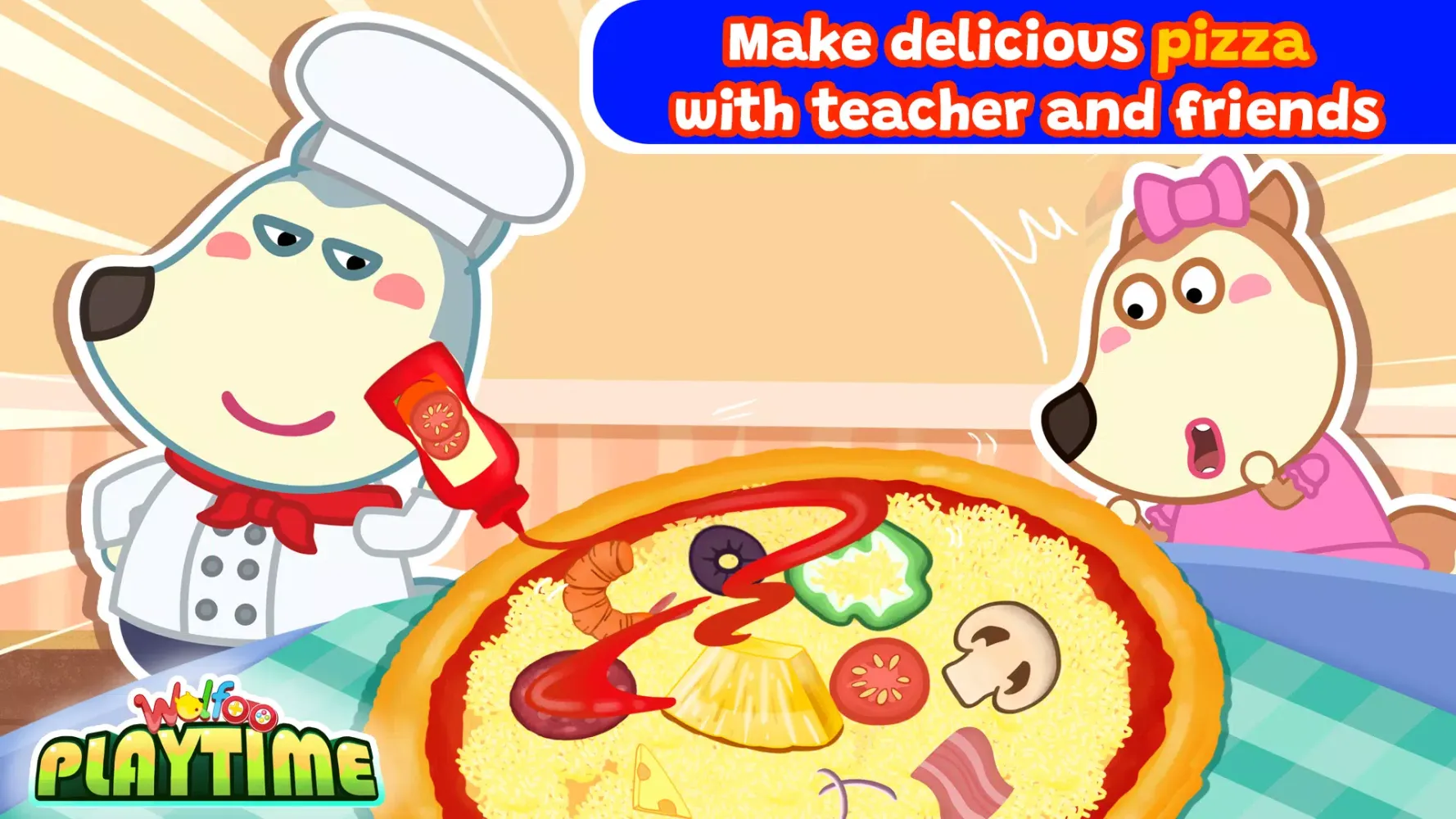 Wolfoo Playtime School Stories Screenshots
