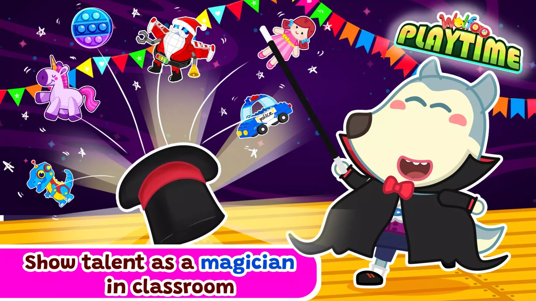Wolfoo Playtime School Stories Screenshots