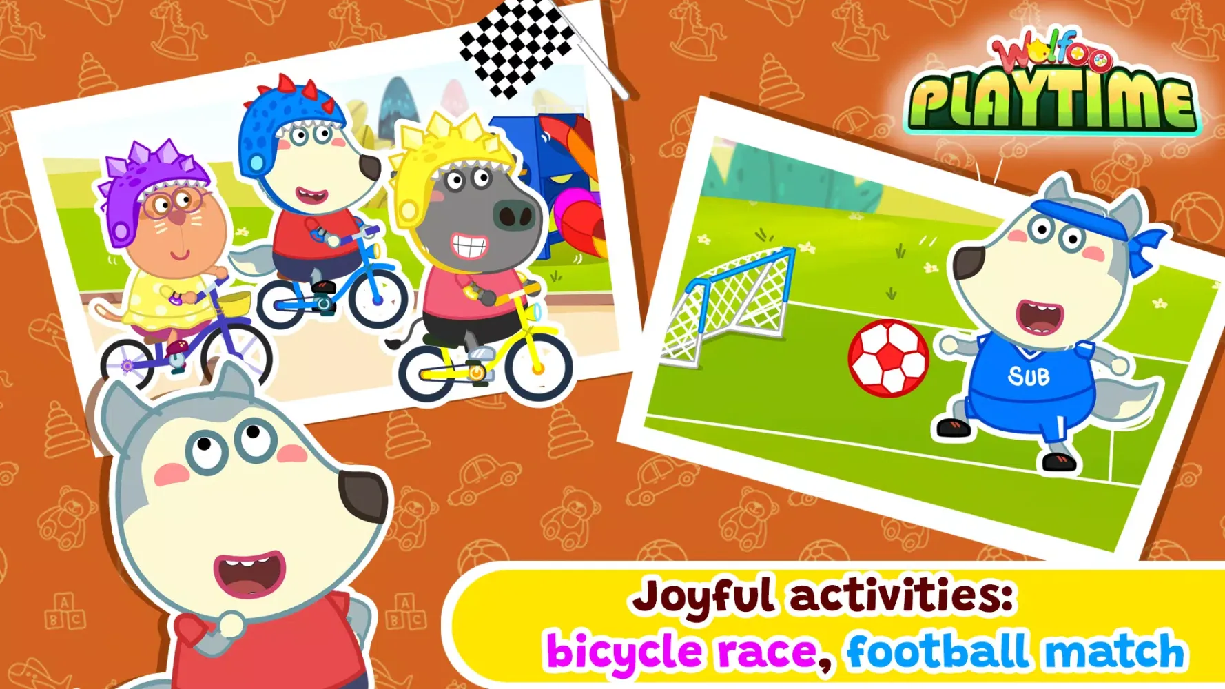 Wolfoo Playtime School Stories Screenshots