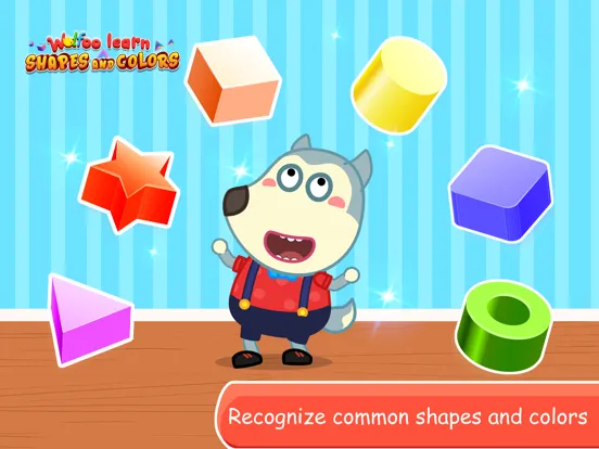 Wolfoo Learn Shapes and Colors iPad Screenshots