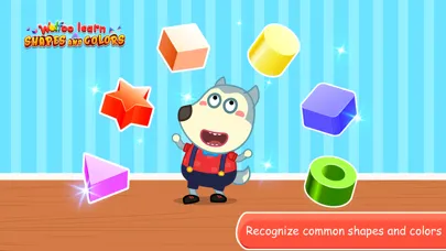 Wolfoo Learn Shapes and Colors Screenshots