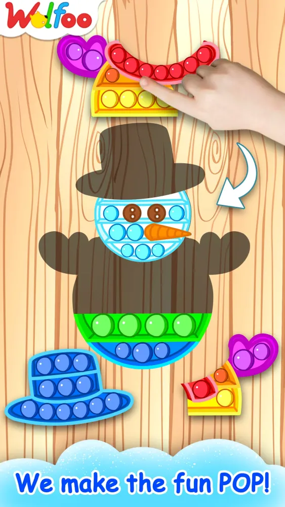 Wolfoo Pop It - Fidget toys Screenshots