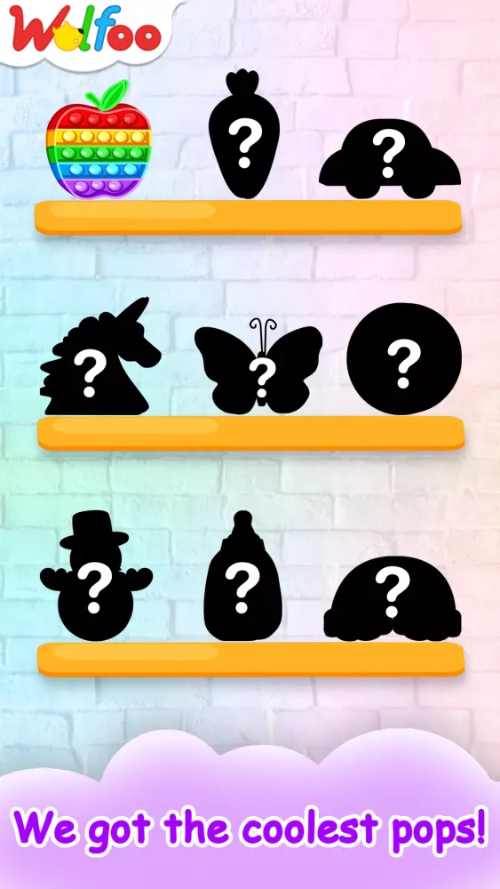 Wolfoo Pop It - Fidget toys Screenshots