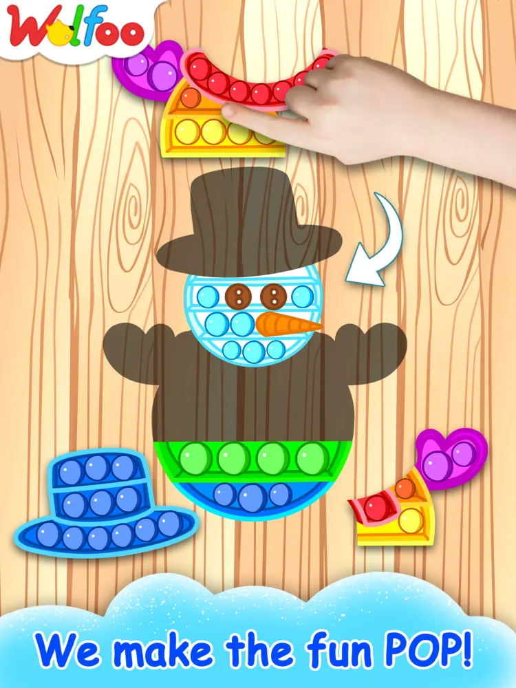Wolfoo Pop It - Fidget toys Screenshots