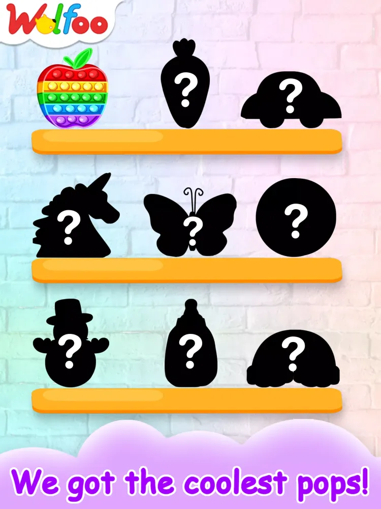 Wolfoo Pop It - Fidget toys Screenshots
