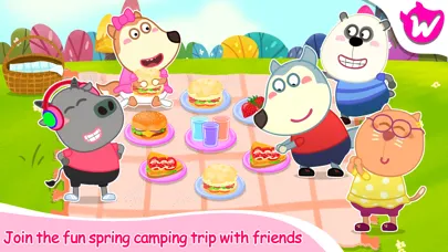 Tangkapan skrin Wolfoo Four Seasons Adventures