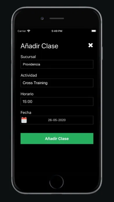 Tangkapan layar WolfPack Fitness