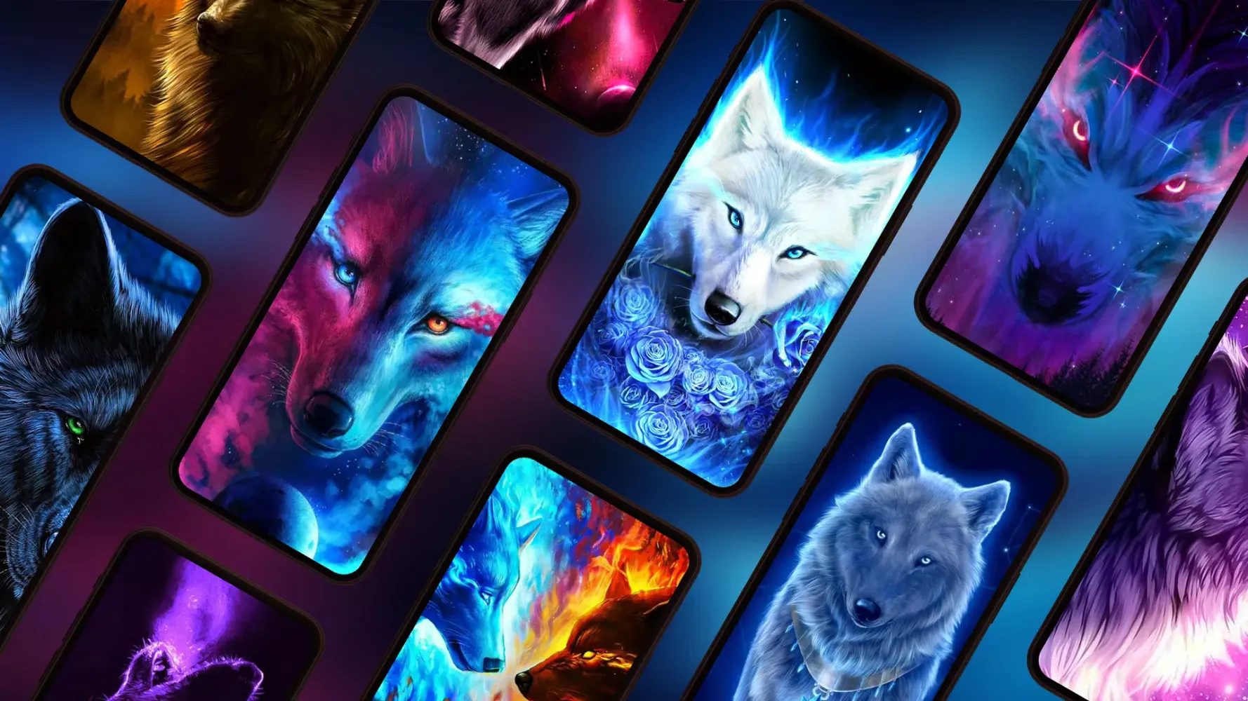 Wolf Wallpapers 4K应用截图