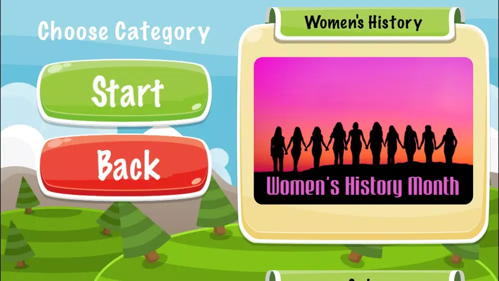 Crazy Charades - Women's History edition スクリーンショット