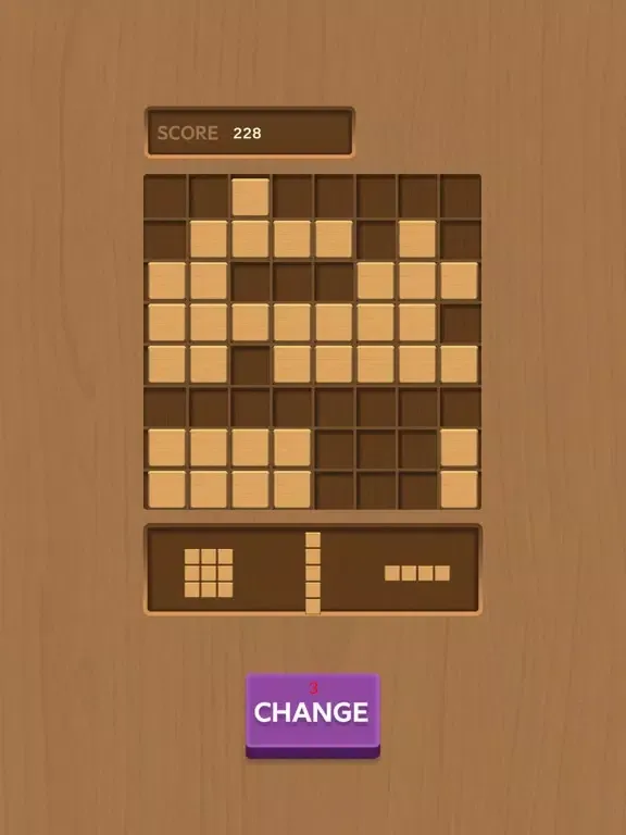 Classic Wood Block Puzzle Game iPad  स्क्रीनशॉट