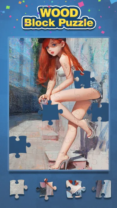 Ảnh chụp màn hình của Wood Block Puzzle Jigsaw