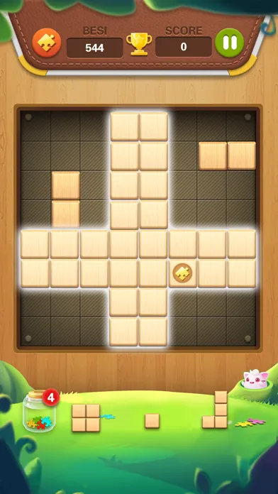 Ảnh chụp màn hình của Wood Block Puzzle Jigsaw