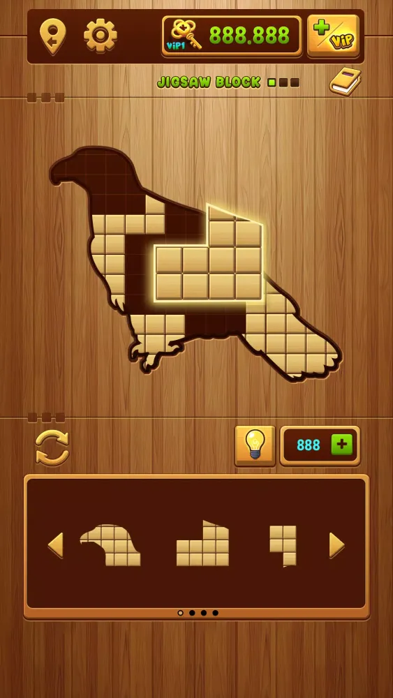 Wood Jigsaw Game: Block Puzzle Screenshots