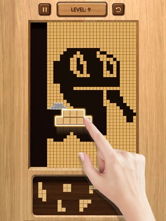 Wood Blast: Fill Up Cube Crush iPad  스크린샷