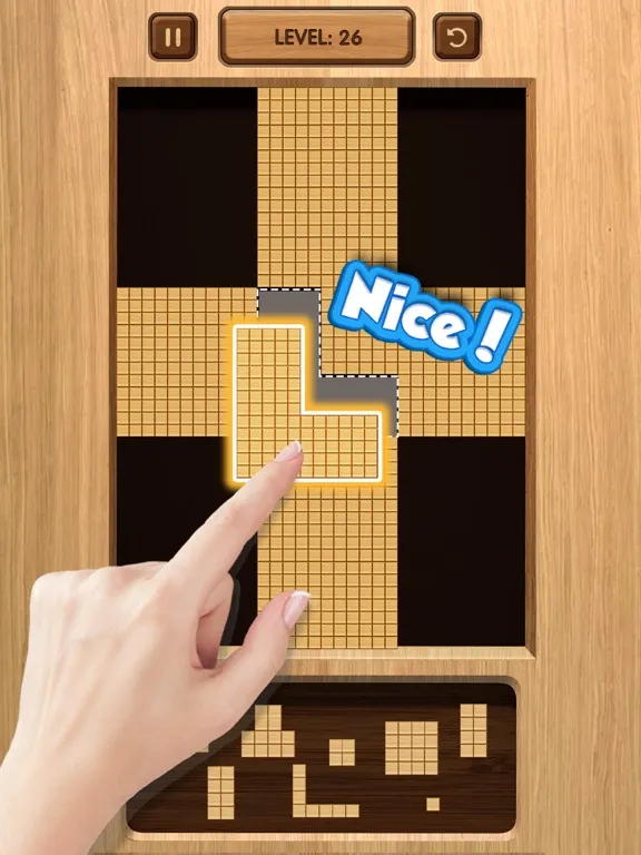 Wood Blast: Fill Up Cube Crush iPad  스크린샷