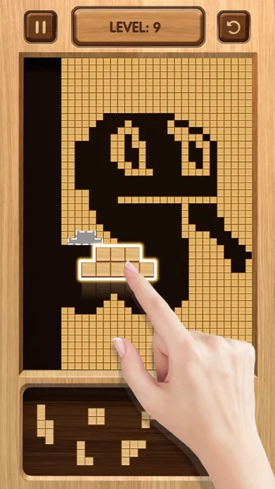 Wood Blast: Fill Up Cube Crush 스크린샷