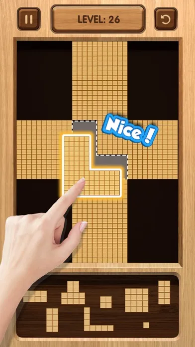 Wood Blast: Fill Up Cube Crush 스크린샷