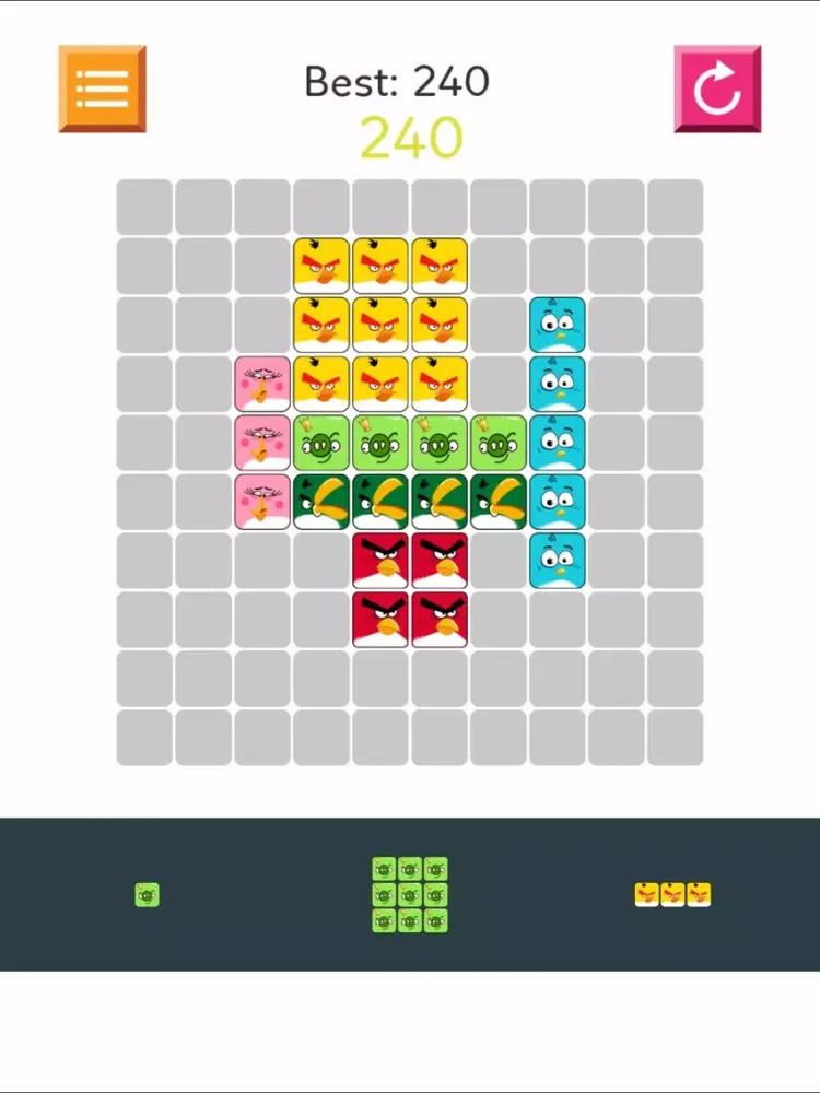 Wooden Block Puzzle HD Lite - gridblock blocks free game iPad  سکرین شاٹس