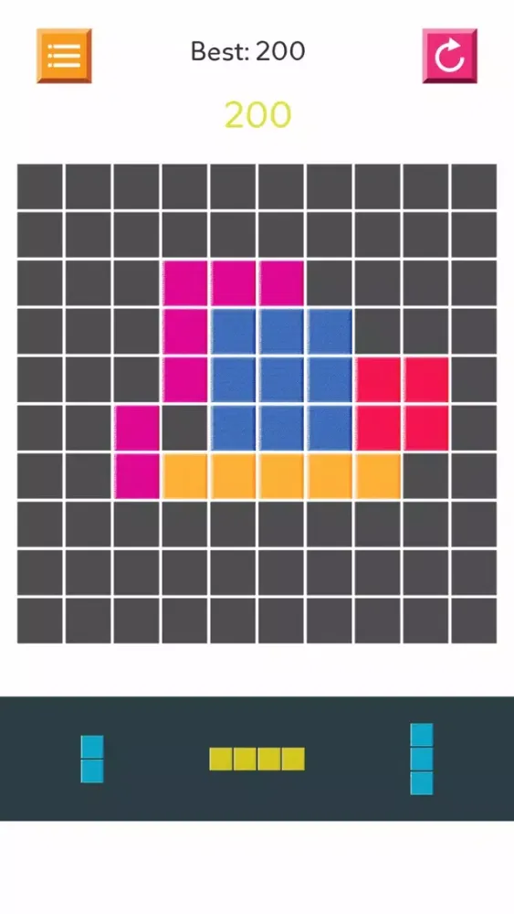 Wooden Block Puzzle HD Lite - gridblock blocks free game سکرین شاٹس
