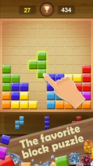 تصاویر Wooden Block Puzzle Game
