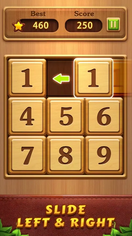 Wood Number: Slide Merge Block应用截图