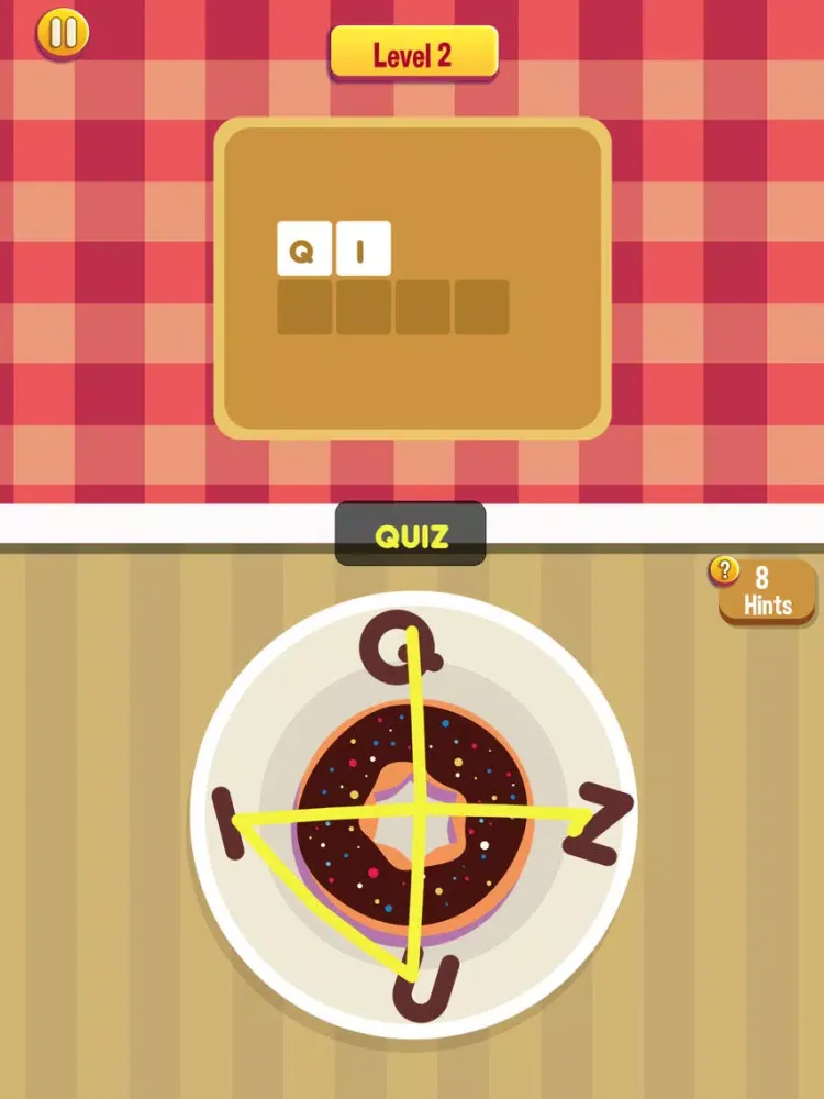 Word Donuts iPad  سکرین شاٹس