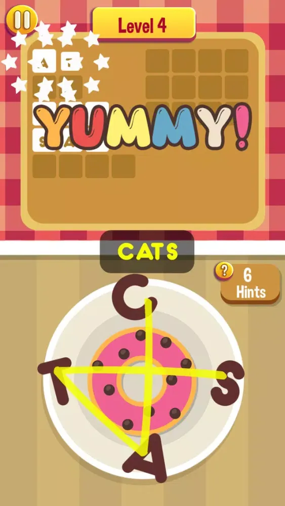 Word Donuts سکرین شاٹس