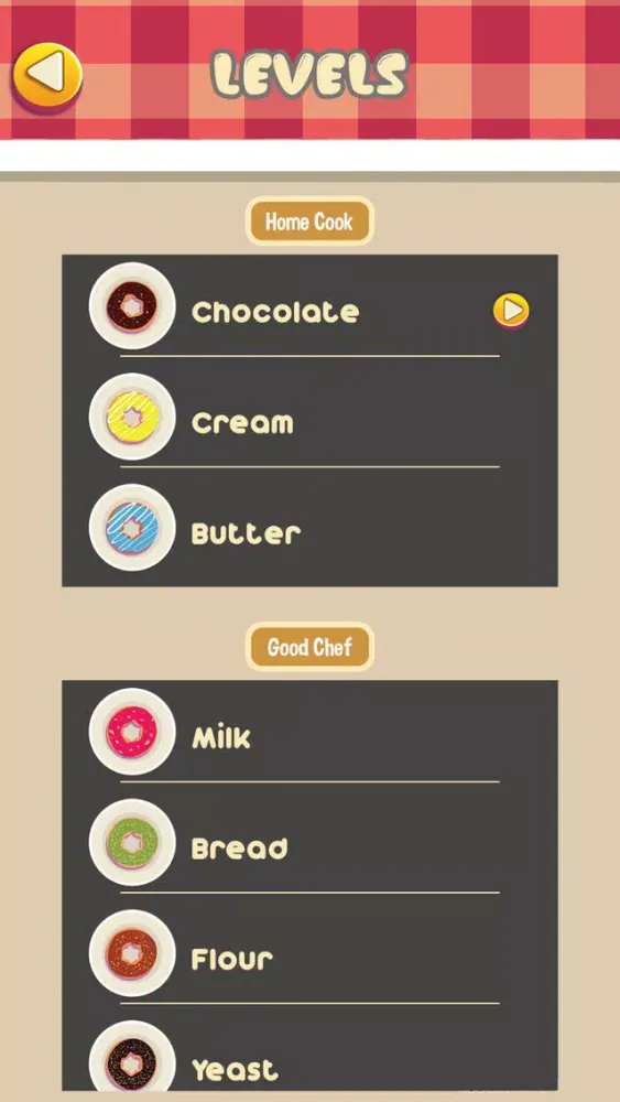 Word Donuts سکرین شاٹس