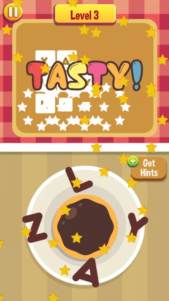 Word Donuts سکرین شاٹس