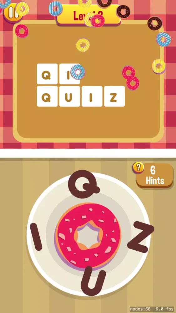 Word Donuts سکرین شاٹس
