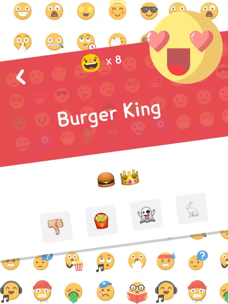 Emoji Brain : Guess & Find the Emoji Word iPad  سکرین شاٹس
